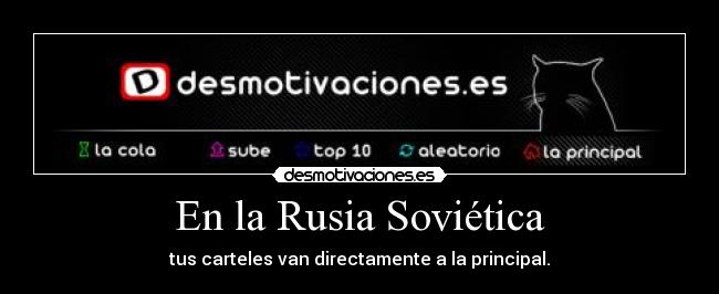En la Rusia Soviética -