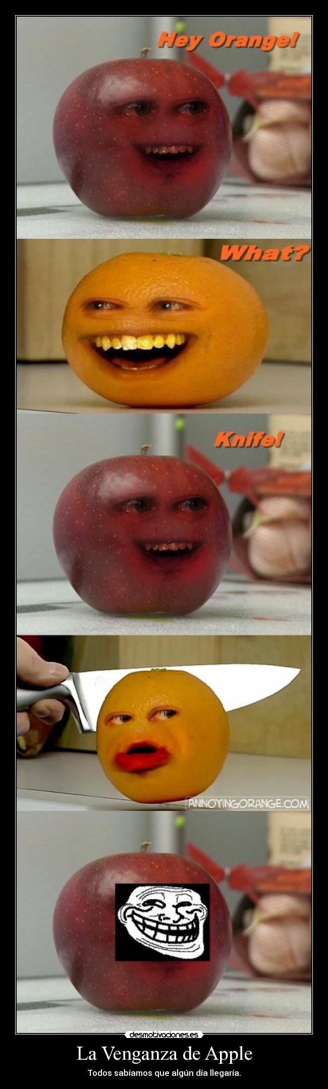 La Venganza de Apple - Todos sabíamos que algún día llegaría.