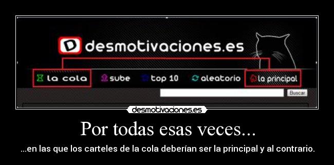 Por todas esas veces... - 