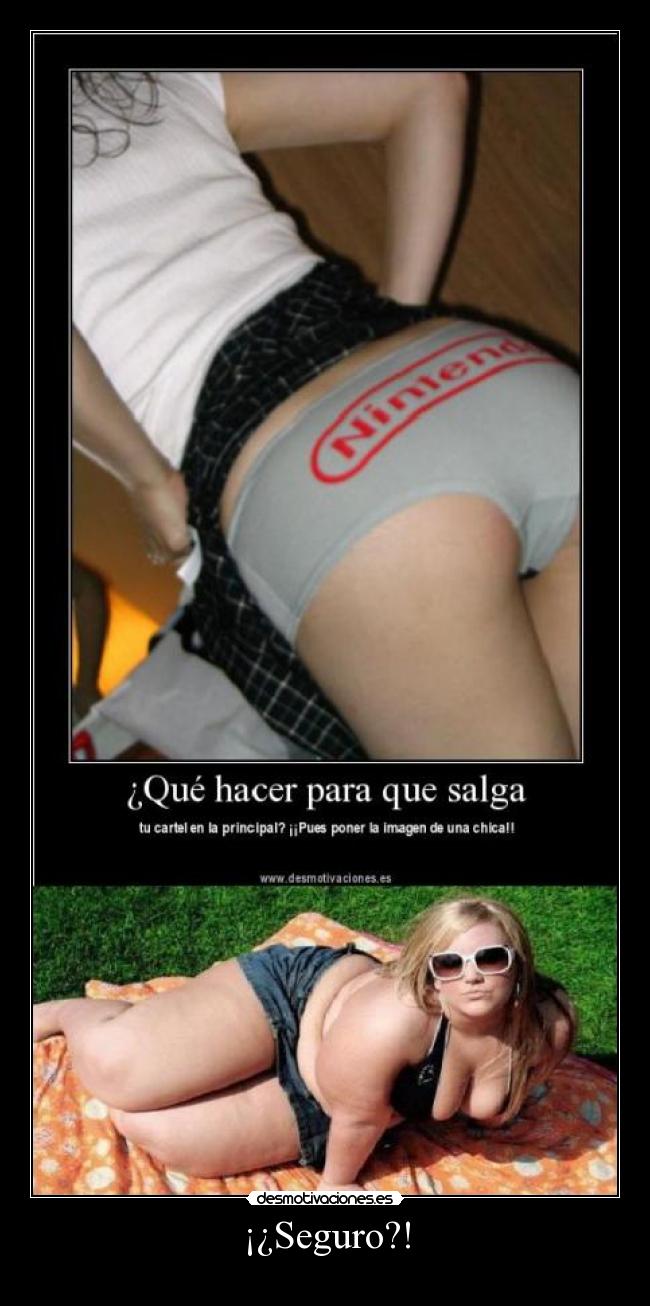 ¡¿Seguro?! -