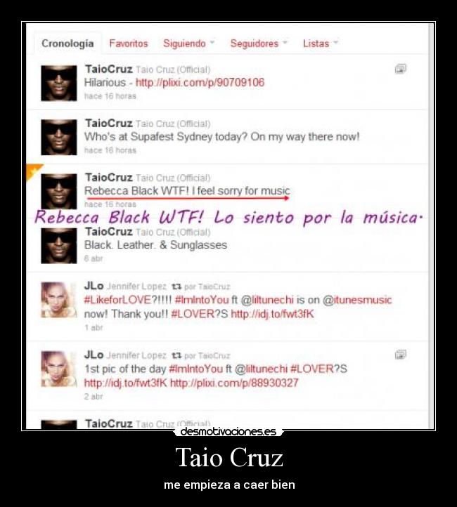 Taio Cruz - 