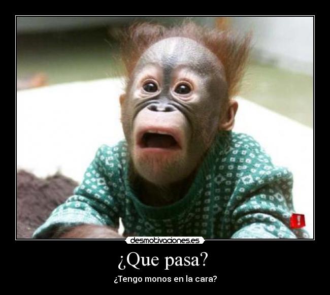 ¿Que pasa?  - 