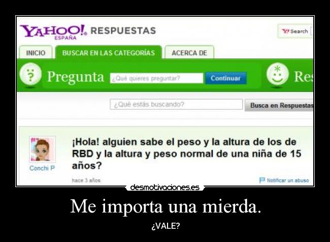 carteles mierda yahoo respuestas desmotivaciones