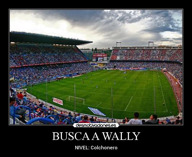 BUSCA A WALLY - NIVEL: Colchonero