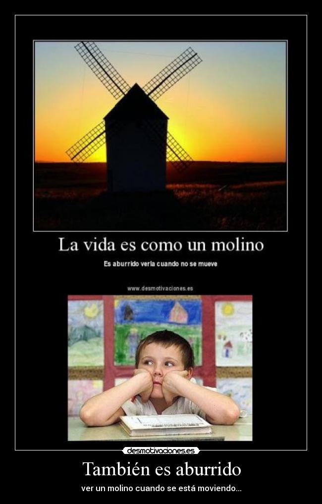 También es aburrido - 