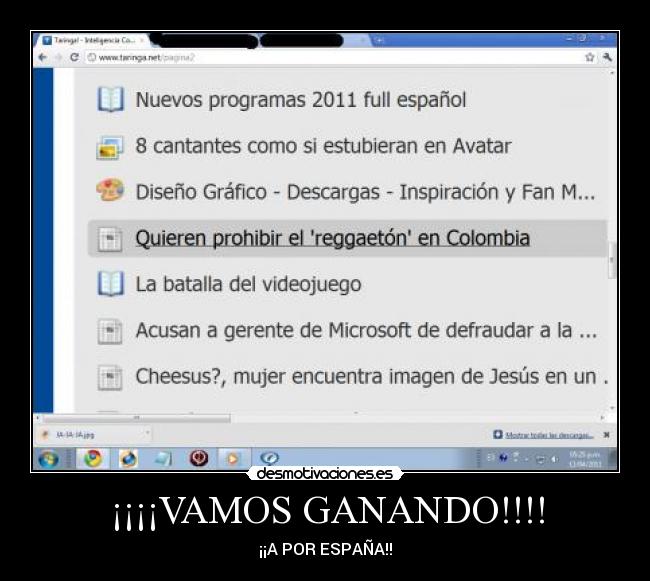 ¡¡¡¡VAMOS GANANDO!!!! - 