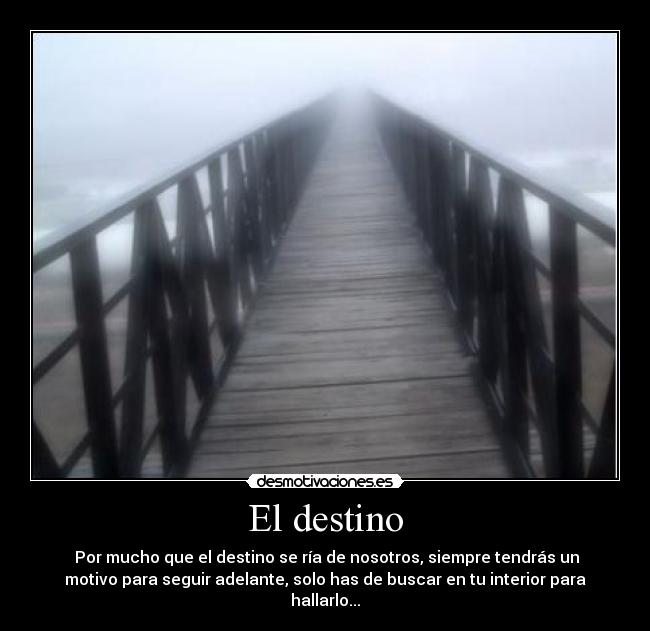El destino -