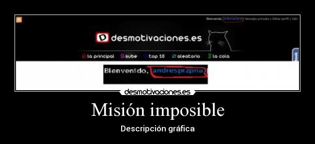 Misión imposible -