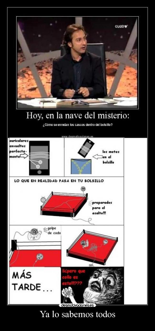 Ya lo sabemos todos -