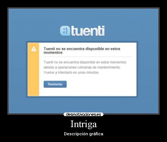 Intriga - Descripción gráfica