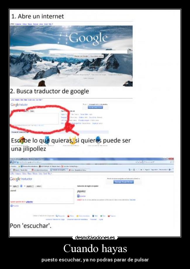 carteles gogole desmotivaciones