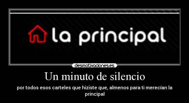 Un minuto de silencio - 