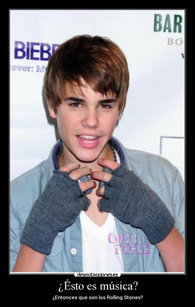 ¿Ésto es música? -