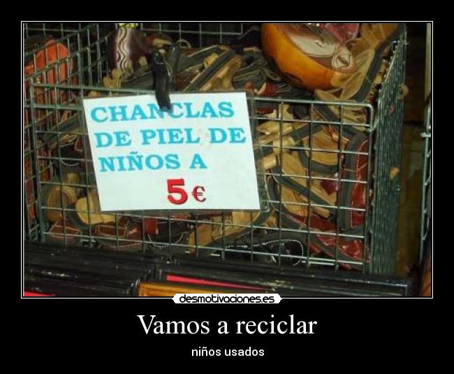 Vamos a reciclar -