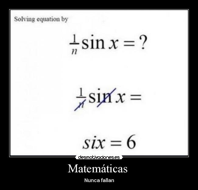 Matemáticas -