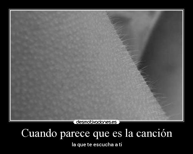 Cuando parece que es la canción -