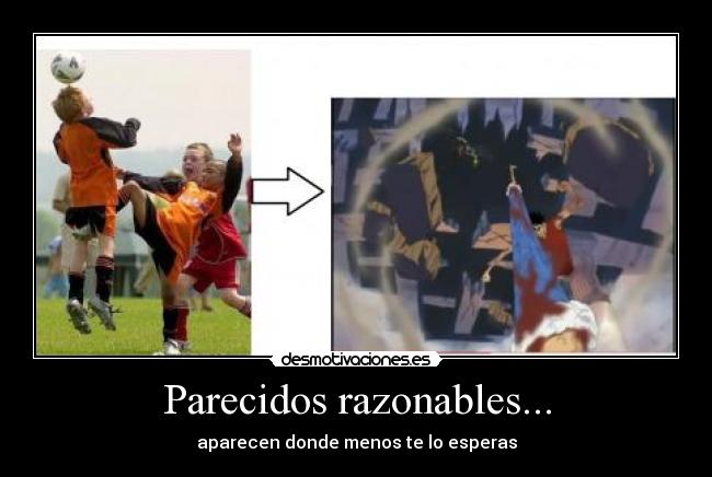Parecidos razonables... - aparecen donde menos te lo esperas