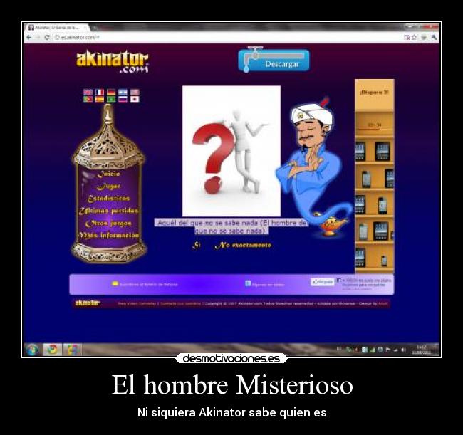 El hombre Misterioso -