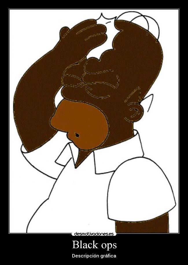 Black ops -