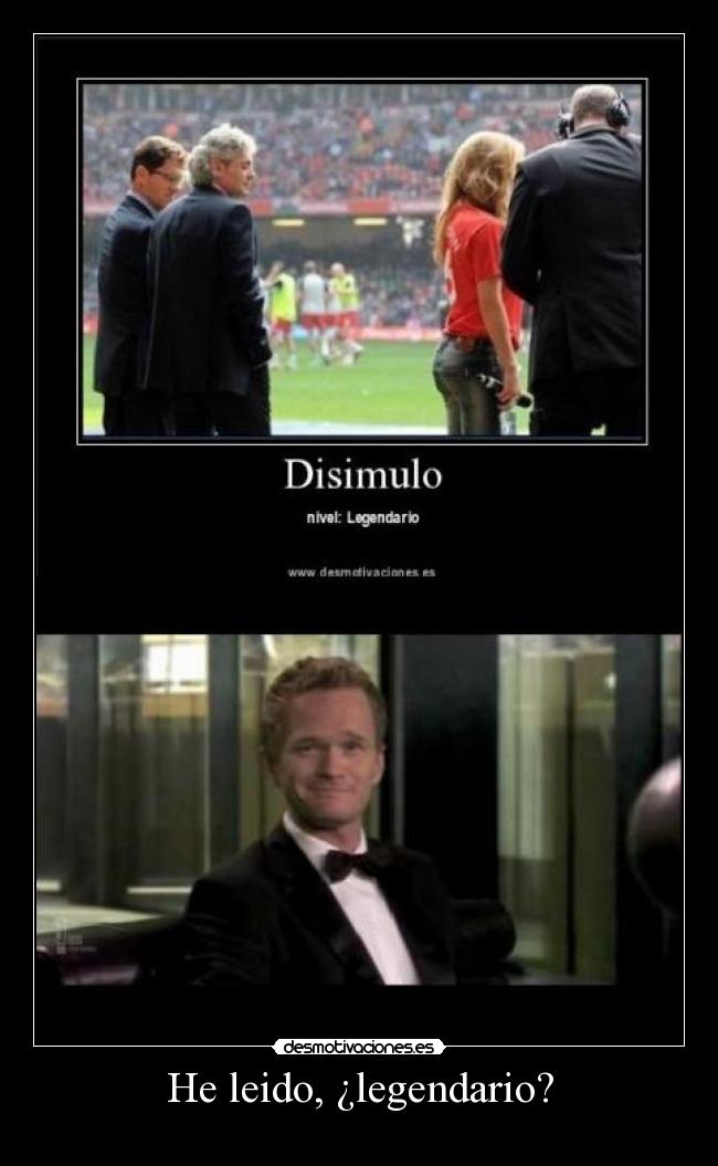 He leido, ¿legendario? - 