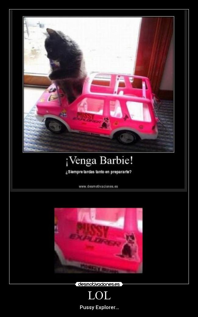 LOL - Pussy Explorer...