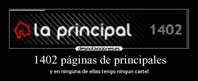 1402 páginas de principales - 