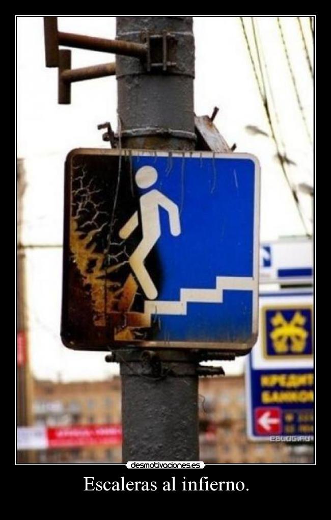 Escaleras al infierno. - 