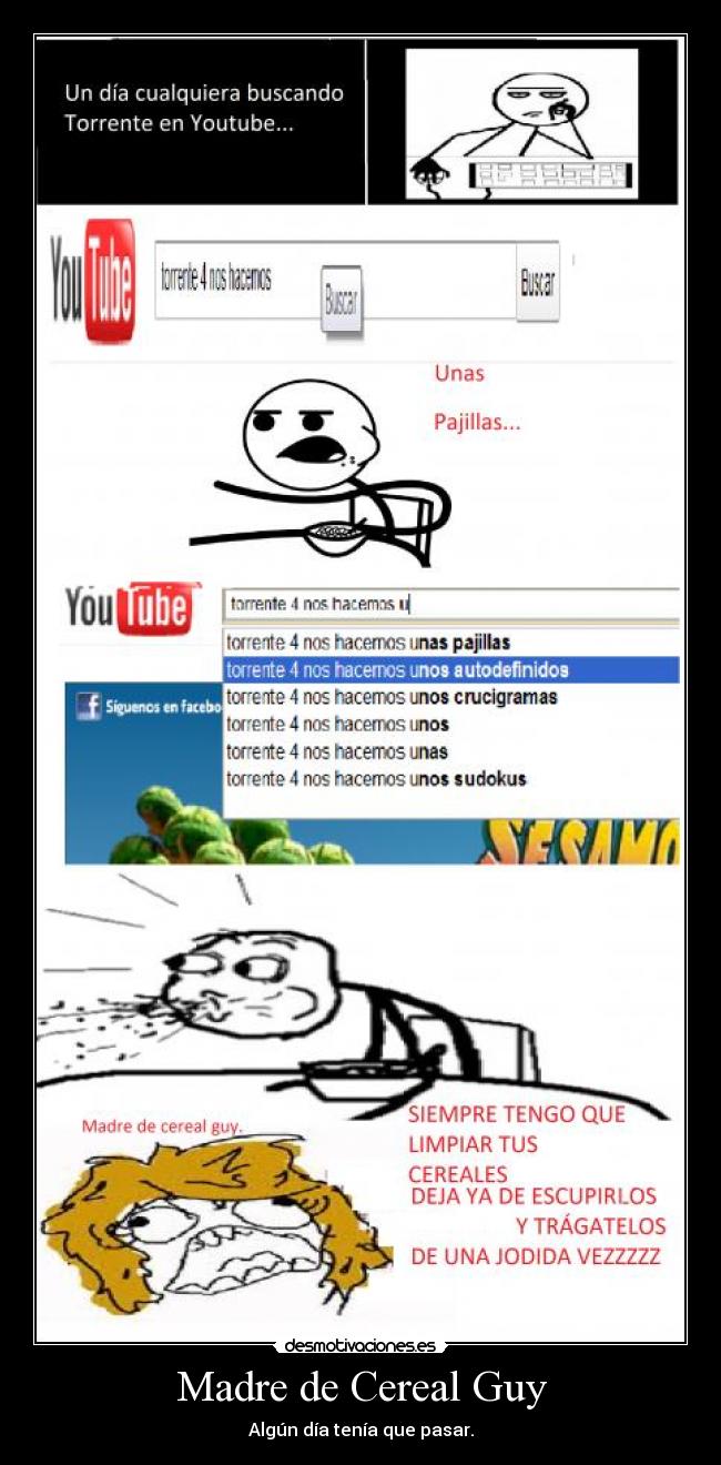 carteles madre madre guy cereales torente desmotivaciones