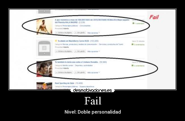 Fail - Nivel: Doble personalidad