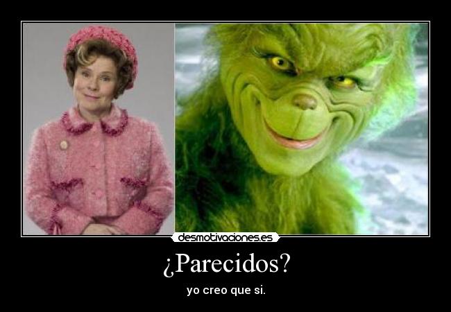 ¿Parecidos? - 