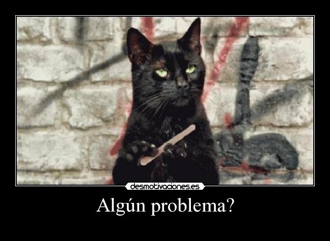 Algún problema? - 