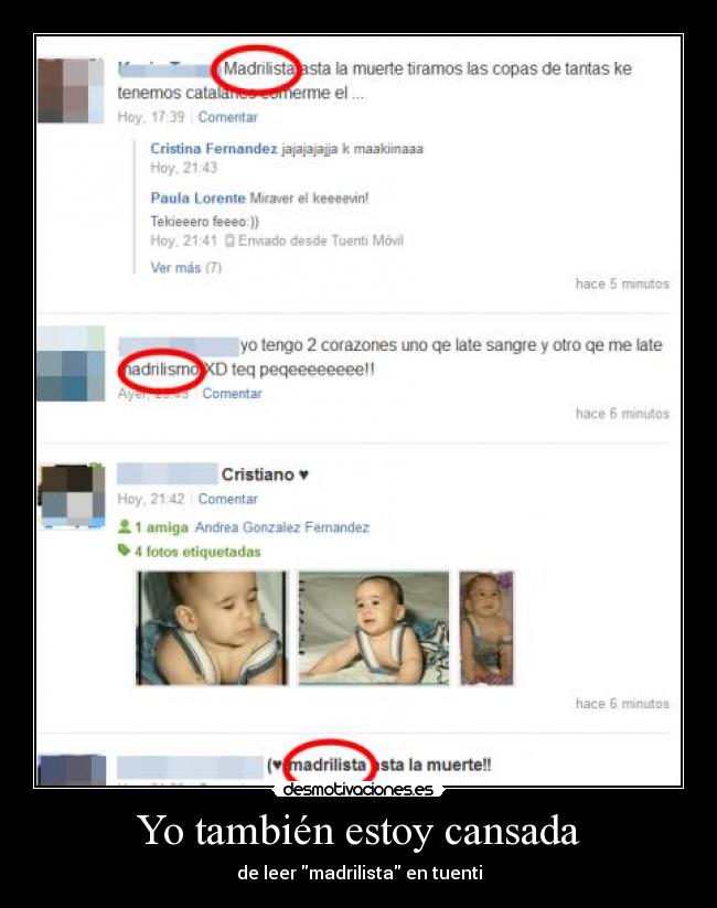 Yo también estoy cansada - 