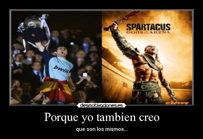 Porque yo tambien creo -