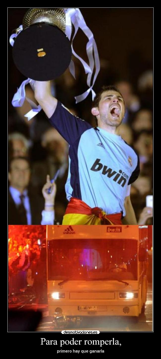 carteles para poder romperla primero hay que ganarla desmotivaciones