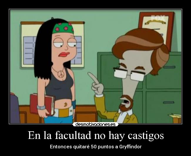 En la facultad no hay castigos -