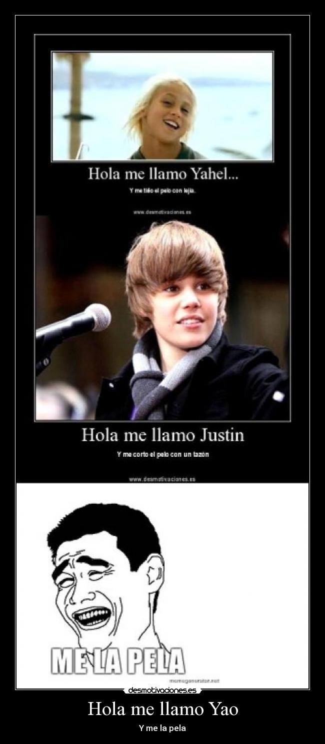Hola me llamo Yao - 