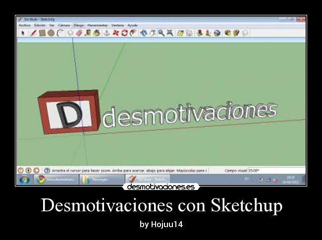 Desmotivaciones con Sketchup - 