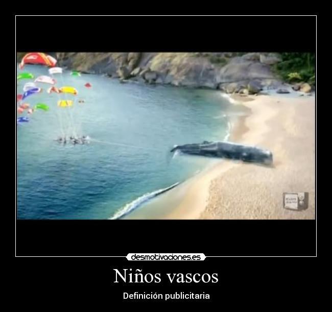Niños vascos - Definición publicitaria