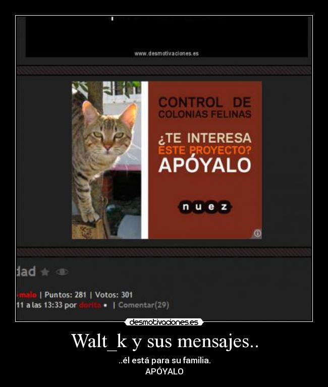 Walt_k y sus mensajes.. - 