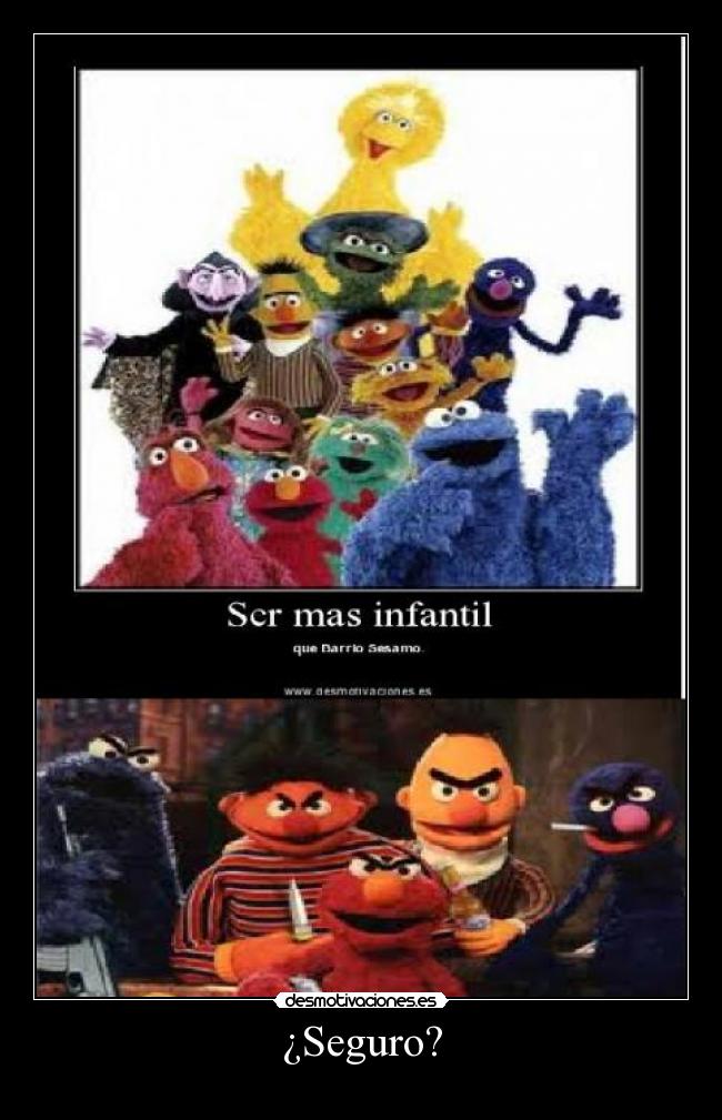 ¿Seguro? -