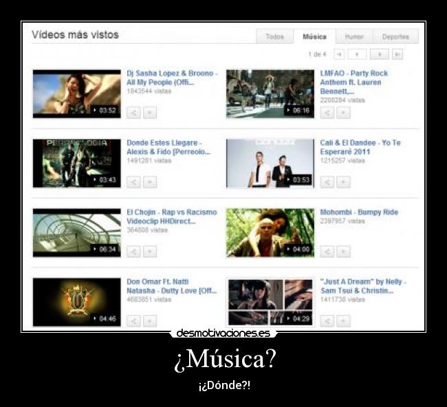 ¿Música? - 