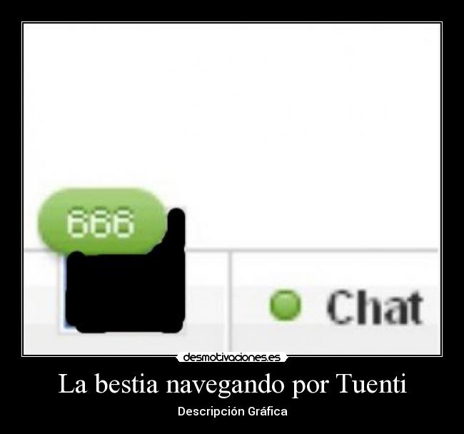 carteles tuenti bestia navegando por tuenti desmotivaciones