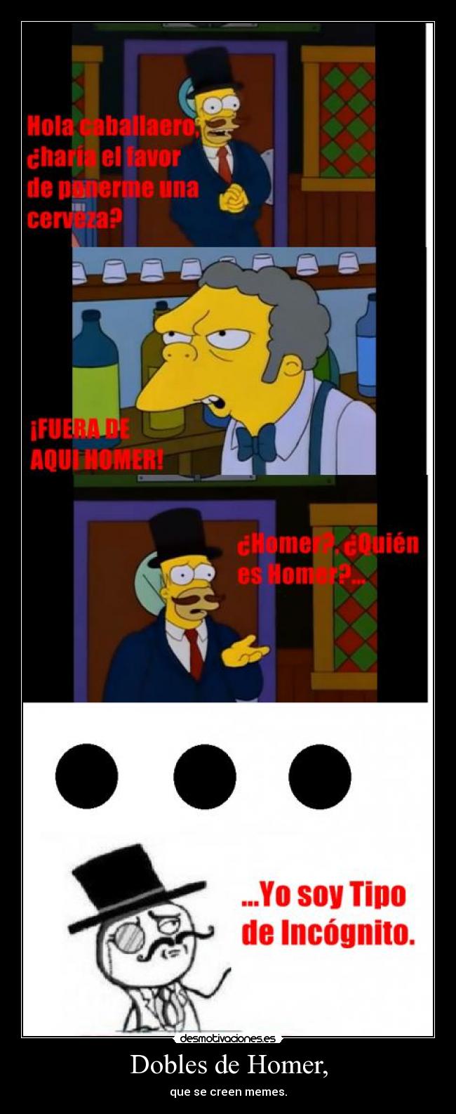 Dobles de Homer, - que se creen memes.