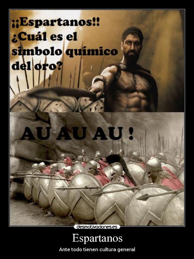 carteles espartanos desmotivaciones