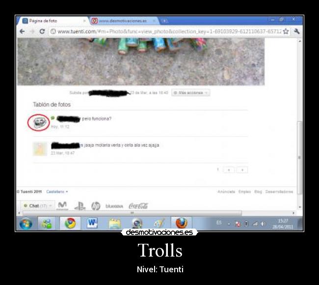 Trolls - Nivel: Tuenti