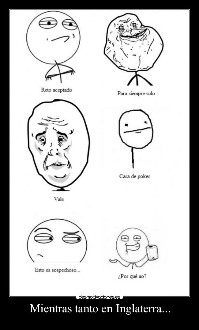 Mientras tanto en Inglaterra... -
