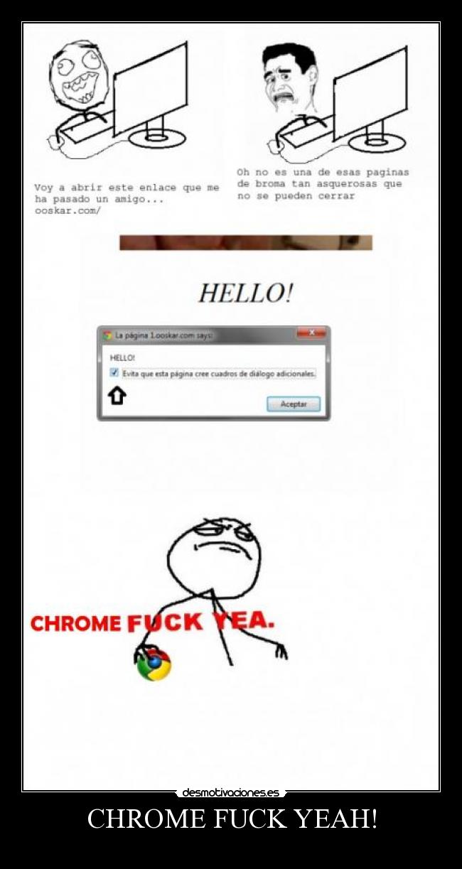 CHROME FUCK YEAH! -