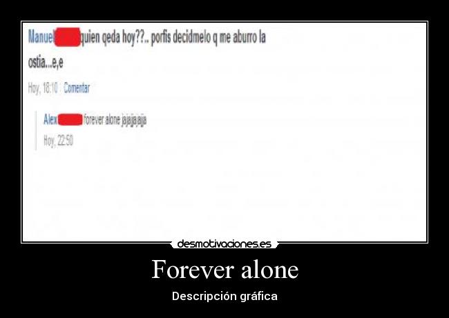 Forever alone - 