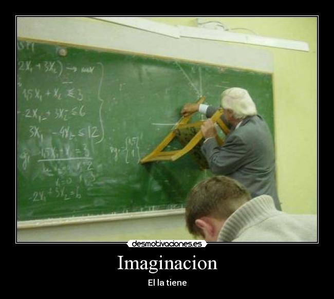 Imaginacion - El la tiene