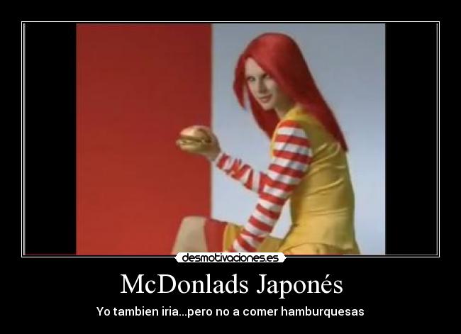 McDonlads Japonés -